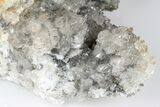 Scalenohedral Calcite Crystal Cluster - Cocineras Mine, Mexico #183751-3